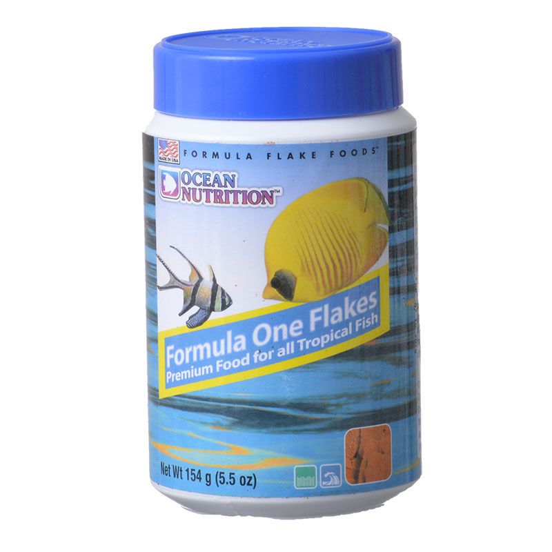 Ocean Nutrition Formula 1 Tropical and Marine Fish Food Flakes 5.3 Ounce