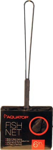 Aquatop Medium Fine Mesh Fish Net 6 Inch