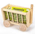 Ware Farmers Market Wooden Cart Small Animal Hideaway with Hay Treats Default Title