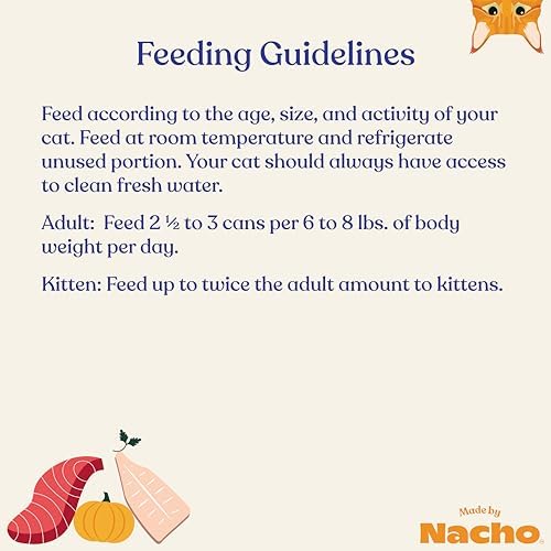 Made by Nacho Flaked Tuna and Seabass in Bone Broth Wet Canned Cat Food - 3 Oz - 12 Pack