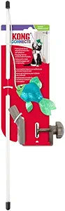 Kong Connects Angler Door Connecting Cat Teaser Wand with Plush Catnip Cat Toy Default Title