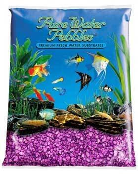 World Wide Imports Pure Water Pebbles for Freshwater Aquarium - Turquise - 5 Lbs - Case...