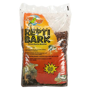 Zoo Med Laboratories Premium Repti-Bark Reptile Bedding Substrate - 15-30 Gallons - 8QT