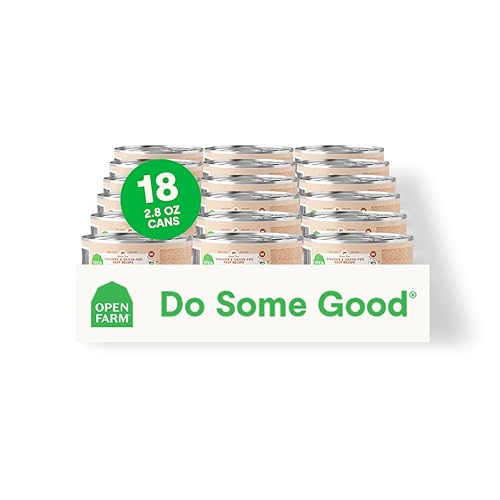 Open Farm Grain-Free Chicken and Grass-Fed Beef Pate Canned Cat Food 2.8 Oz - Case of 18