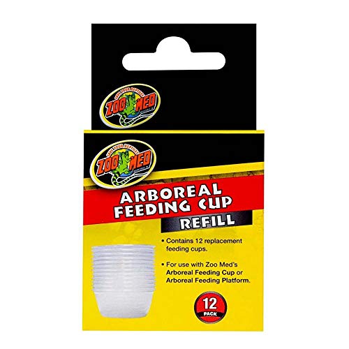 Zoo Med Laboratories Arboreal Freeze-Dried Refill Feeding Cups - 12 Count  