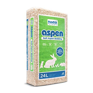 Northeastern Aspen Wood Double Small Animal Bedding - 1,500 Cubic Inches - 6 Pack