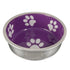 Loving Pets Bella Le Bol Stainless Steel Cat and Dog Bowl Charcoal Extra Small