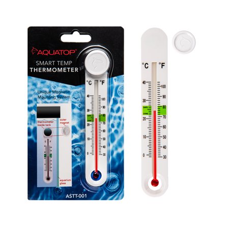 Aquatop Smart-Temp Aquarium Thermometer with Magnet Default Title