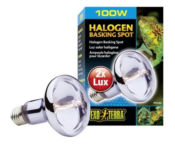Exo Terra Sun-Glo Halogen Basking Spot Heating Lamp 100 Watt