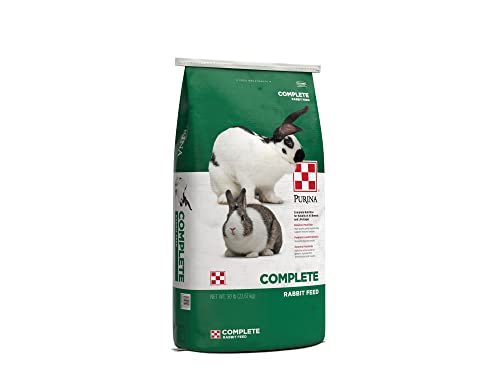 Purina Mills Complete Natural AdventEdge Rabbit Chow Formula Pellets Small Animal Food 50 Pounds