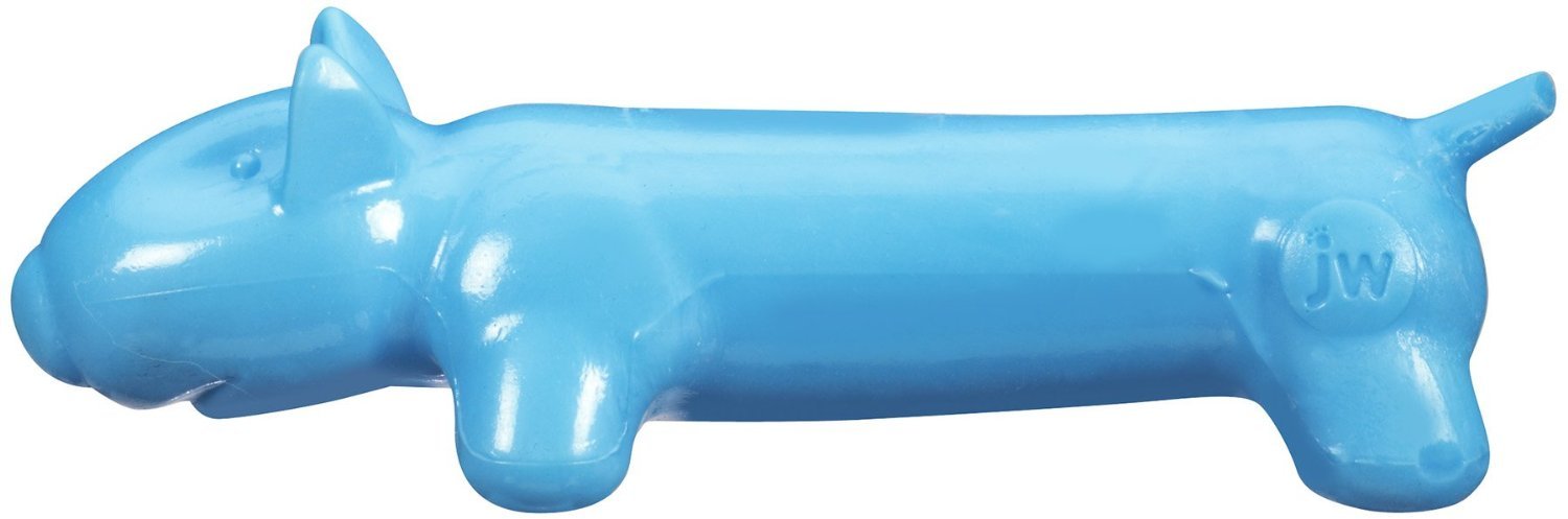 JW Pet MegaLast Long Dog Vanilla Scented Fetch and Floating Squeaking Rubber Dog Toy - Large