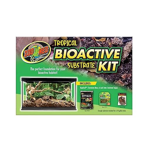 Zoo Med Laboratories Tropical Bioactive Reptile Substrate Kit  