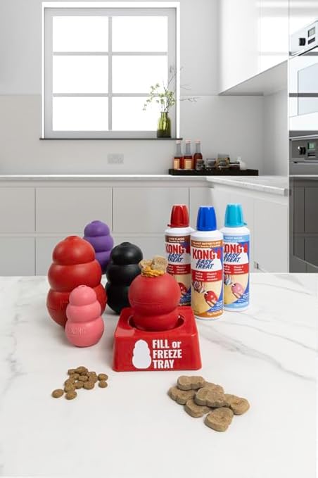 Kong Fill and Freeze Silicone Tray for securing Kong Classic Toy - Single Tray - 16 Inch