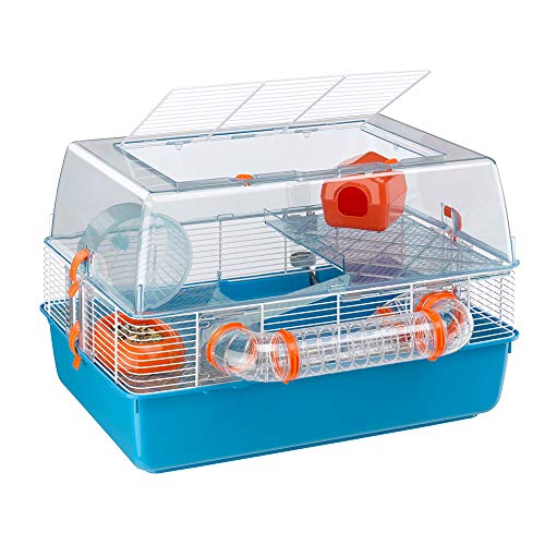 Ferplast Combi 1 Starter Hampster Cage includes Accessories - Clear - 16