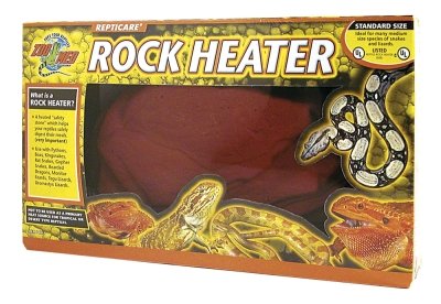 Zoo Med Laboratories ReptiCare Reptile Rock Heater and Décor - Giant - L:16" X W:7" Inc...
