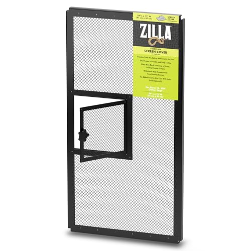 Zoo Med Laboratories Naturalistic Terrarium with Door and Screen Cover - Small - L:12" X W:12" X H:12" Inches  