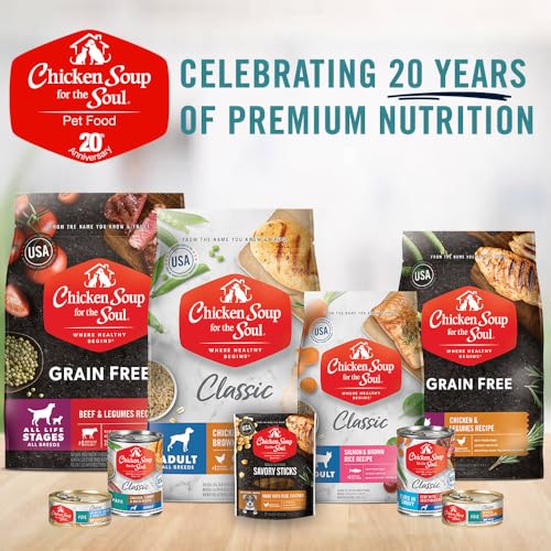 Chicken Soup for The Soul Lamb Pate All Life Stages Canned Dog Food - 13 Oz - Case of 12