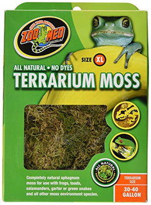 Zoo Med Laboratories Natural Terrarium Moss Reptile Substrate - 30-40 Gallons
