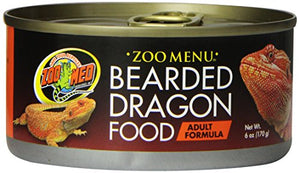 Zoo Med Laboratories Bearded Dragon Adult Freeze-Dried Canned Reptile Food - 6 Oz