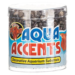 Zoo Med Laboratories Aqua Accents Light River Pebbles Salt and Freshwater Decorative Aq...