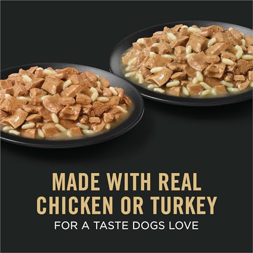 Purina Pro Plan Specialized Weight Management Chicken Turkey with Rice Adult Canned Dog Food - Variety Pack - 13 Oz - Case of  12
