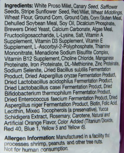 F.M. Brown's Encore Premium Cockatiel Bird Food - 8 Lbs