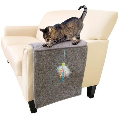 SmatyKat Instincts Claw Cushion Cat Scratching Mat and Furniture Protector - Large - L:49 X H:18 Inches Default Title