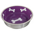 Loving Pets Bella Le Bol Stainless Steel Cat and Dog Bowl Charcoal Small