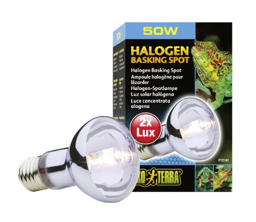 Exo Terra Sun-Glo Halogen Basking Spot Heating Lamp 50 Watt