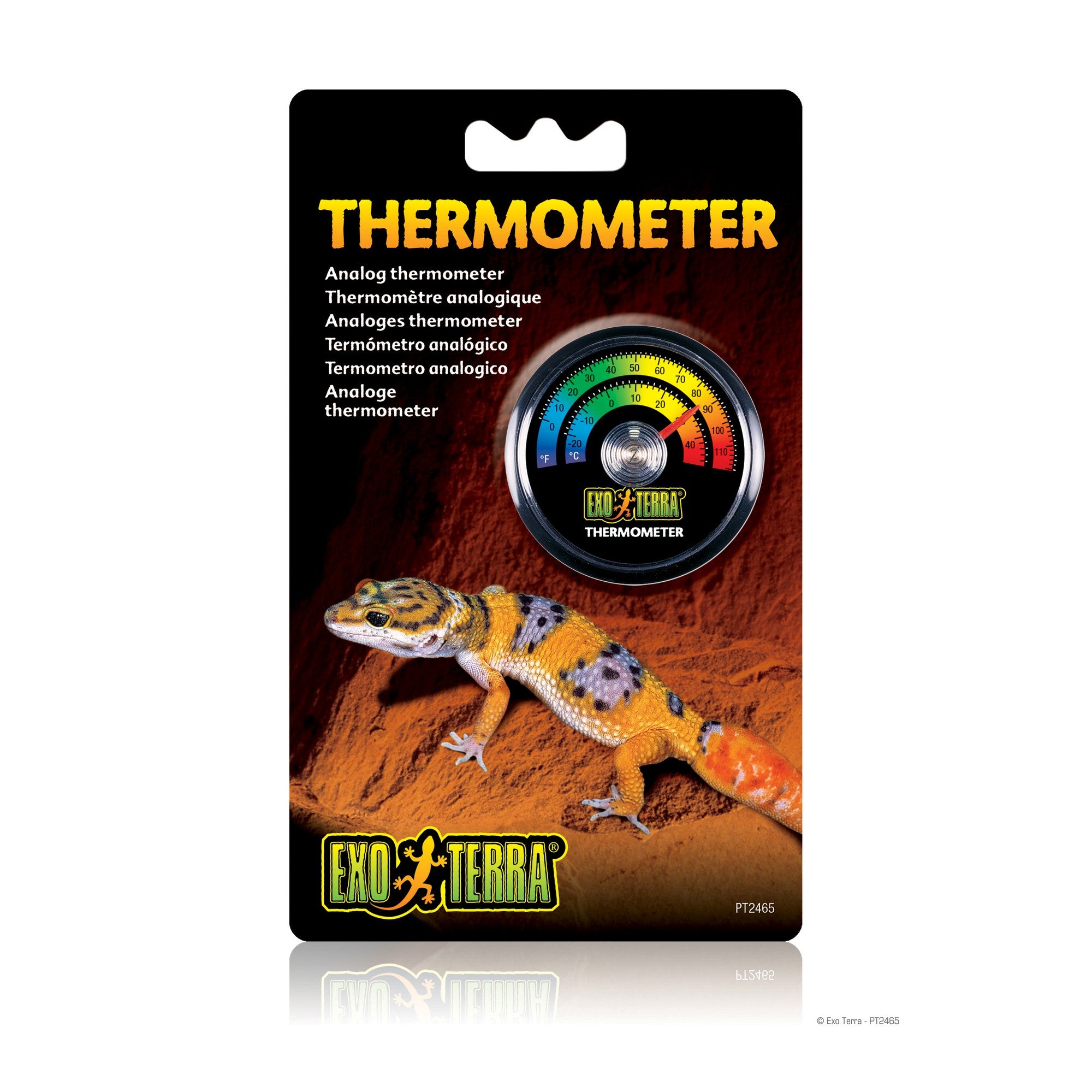 Exo Terra Analog Reptile Terrarium Thermometer Default Title