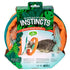 SmartyKat Instincts Teaser Collapsible Travel Cat Tunnel with Fringe and Feather Hanging Toy - Large