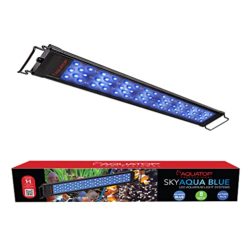 Aquatop SkyAqua Pro LED Aquarium Light with Remote 6500K 12-18 Inch - 12 Watt