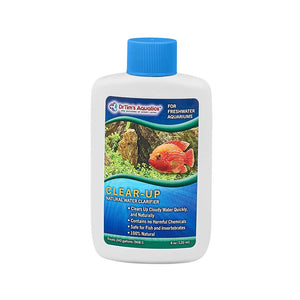 Dr Tim's Aquatics Clear Up Tropical Freshwater Water Clarity - 4 Oz (240GAL)