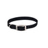 Coastal Single Ply Nylon Dog Collar Black Large - L:16 X W:3/4 In