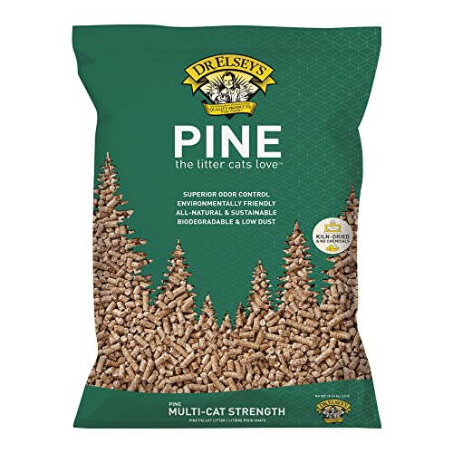 Dr. Elsey's Pine Natural Multi-Cat Strength Pellet Cat Litter - 40 Lbs Default Title