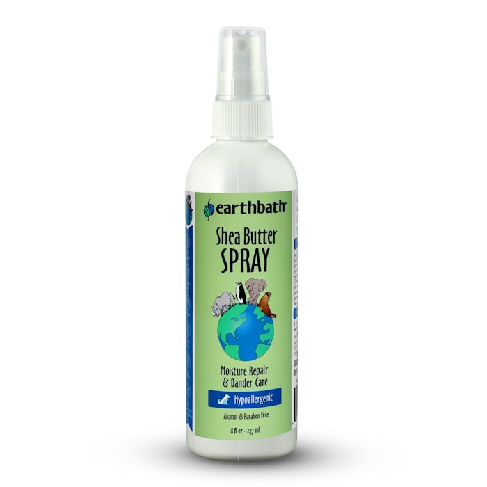 Earthbath Hypo-Allergenic Shea Butter Skin Moisture and Dandruff Repair Cat and Dog Spray - 8 Oz