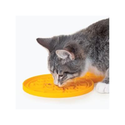 Catit Creamy Lickable Slow-Feeding Spreadable Fish Shaped Cat Feeding Mat Default Title
