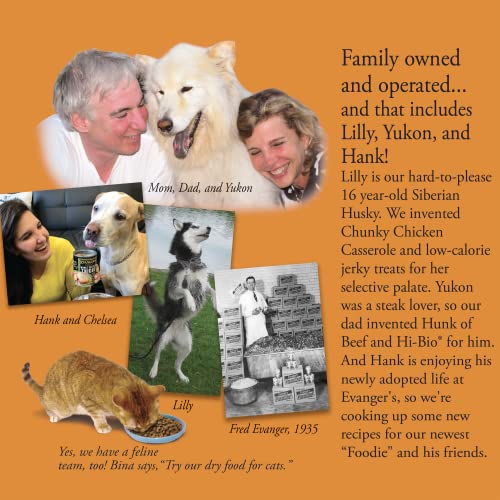 Evanger's Grain-Free Meat Lover's Medley with Fruit Potato and Rabbit Dry Dog Food - 30 Lbs