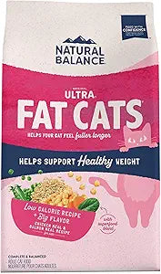 Natural Balance Original Ultra Fat Cats Low-Calorie Chicken and Salmon Dry Cat Food - 6 Lbs Default Title