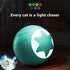 Kong Bat-a-Bout Flicker Disco Light Ball and Moving Cat Toy  