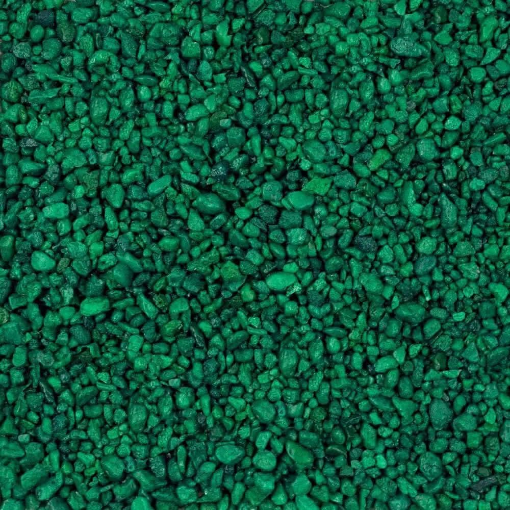 World Wide Imports Pure Water Pebbles for Freshwater Aquarium - Neon Green - 5 Lbs - Case of 6  