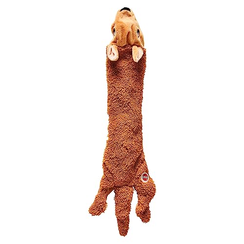 Ethical SPOT Love The Earth Kangaroo Stuffing-Free Crinkle and Squeak Dog Toy Medium - 14 Inch