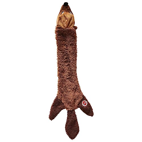 Ethical SPOT Love The Earth Mink Stuffing-Free Crinkle and Squeak Dog Toy Large - 20 Inch