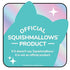 Jazzwares Squishmallows Gordon Shark Round Ultra-Soft Cat and Dog Bed - Gray