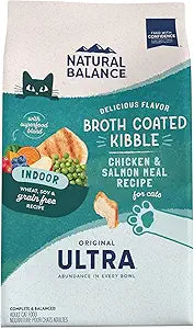 Natural Balance Original Ultra Grain-Free Indoor Chicken and Salmon Adult Dry Cat Food - 6 Lbs Default Title