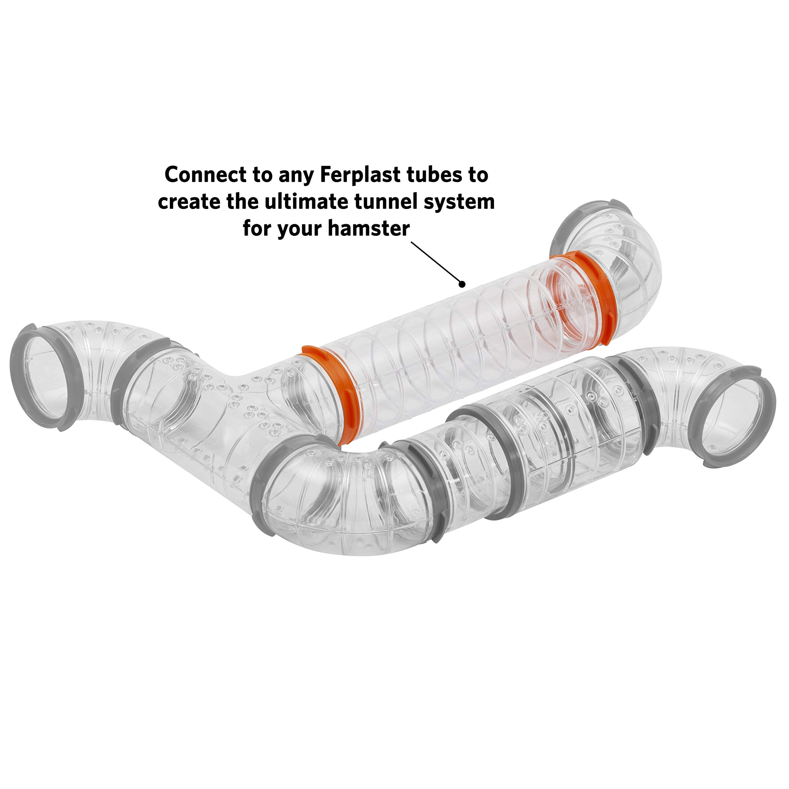 Ferplast Small Animal Hampster Cage Play Accessory Tube - L:8