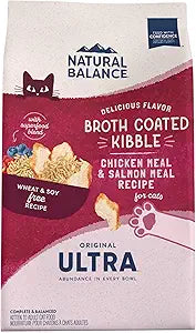 Natural Balance Original Ultra Grain-Free Chicken and Salmon Broth Coated Dry Cat Food - 6 Lbs Default Title