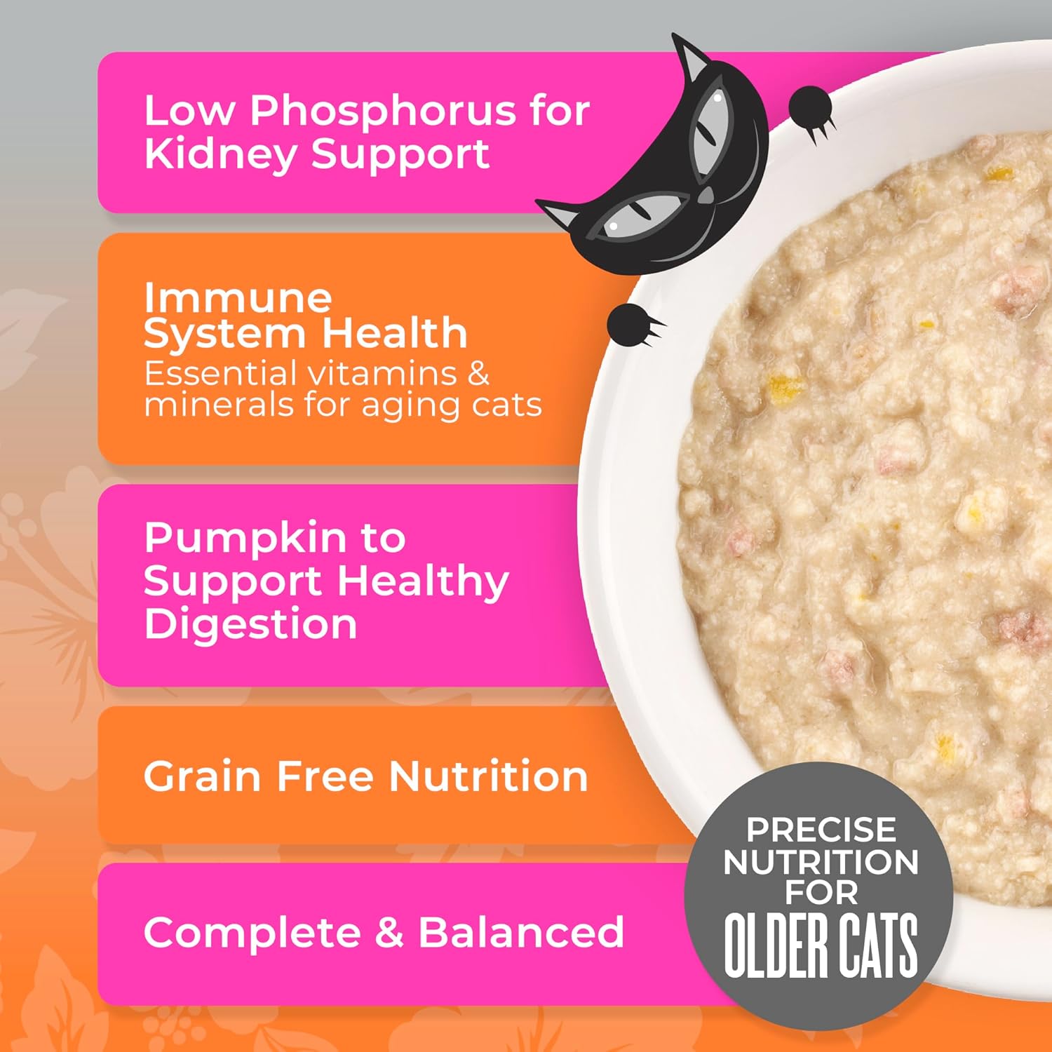 Tiki Cat Silver Pate Grain-Free Chicken in Broth Senior Adult Canned Cat Food - 2.4 Oz - Case of 12