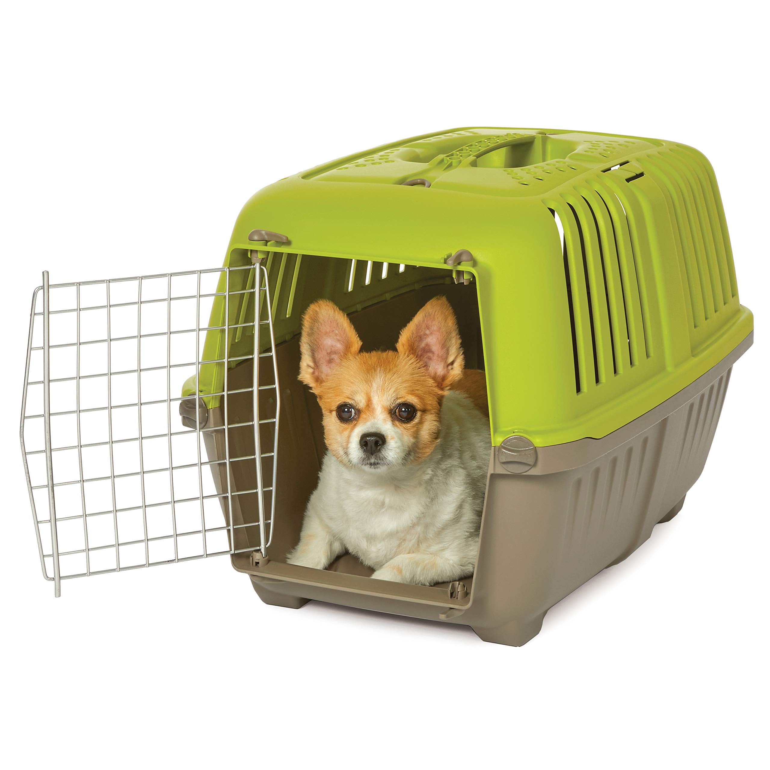Midwest Spree Hard-Sided Travel Cat and Dog Kennel Carrier - Green - 24