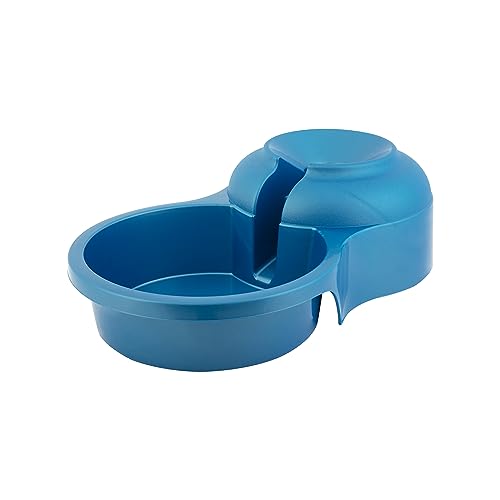 Petmate Big Blue Outdoor Cat and Dog Water Bowl - Holds 115 Ounces Water - Fits 5 Gallon Water Jug Default Title